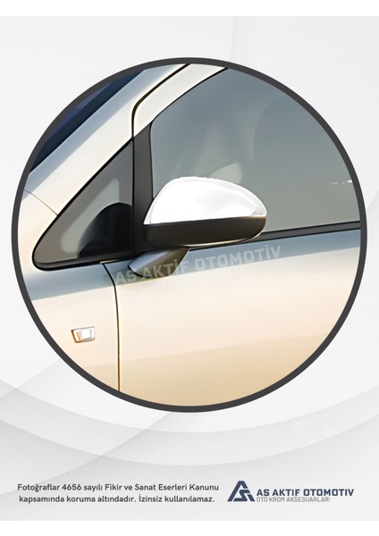 Opel Corsa D Hb 5d Ayna Kapağı 2 Parça 2006-2015 Krom Paslanmaz Çelik modelleri