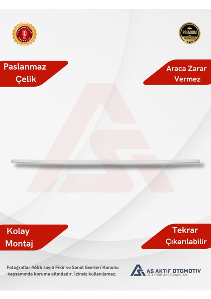 Renault Megane 2 Hb Bagaj Alt Çıtası 2004-2010 Krom Paslanmaz Çelik fiyatları