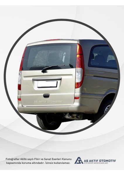 Mercedes Vito W639 Van Bagaj Çıtası 2010-2014 Krom Paslanmaz Çelik modelleri