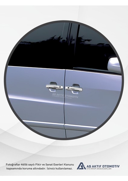 Mercedes Vito W638 Van Kapı Kolu 3 Parça 1996-2003 Krom Paslanmaz Çelik modelleri