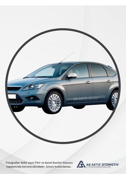 Ford Focus 2hb 5d/sd Kapı Eşiği 4 Parça 2005-2011 Krom Paslanmaz Çelik modelleri