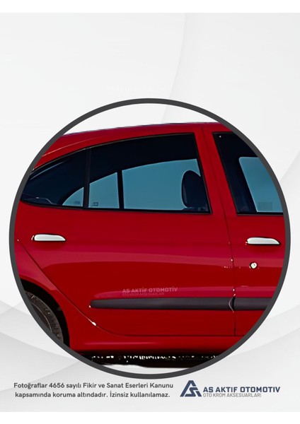 Renault Megane 1 Hb 5d/sd/sw Kapı Kolu 4 Parça 1996-2004 Krom Paslanmaz Çelik modelleri