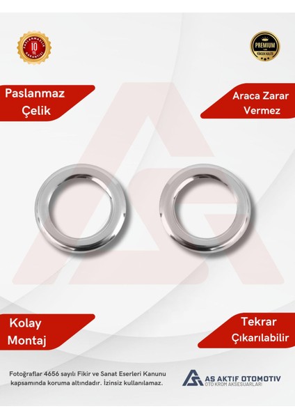 Ford Transit Van Sis Çerçevesi 2 Parça 2014-2019 Krom Paslanmaz Çelik fiyatları