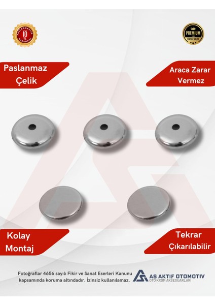 Ford Connect Panel Van/lav Kilit Açma 5 Parça 2002-2009 Krom Paslanmaz Çelik fiyatları