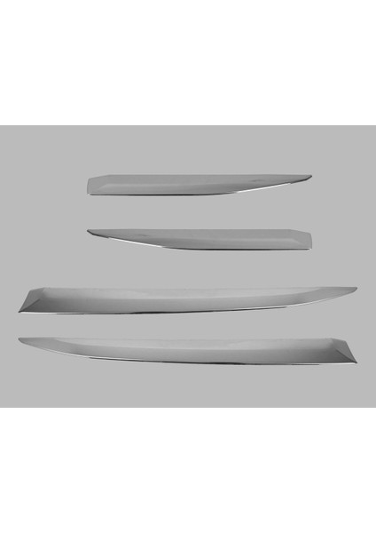 Peugeot 2008 Iı Suv Yan Kapı Çıtası 4 Parça 2020 ve Üzeri Krom Paslanmaz Çelik