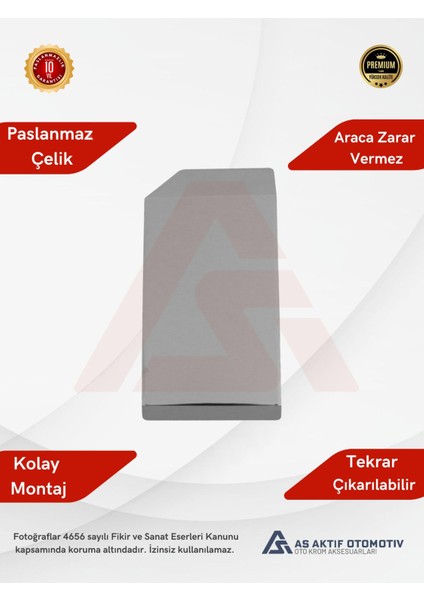 Mercedes Sprinter Van Depo Kapağı 2006 ve Üzeri Krom Paslanmaz Çelik fiyatları