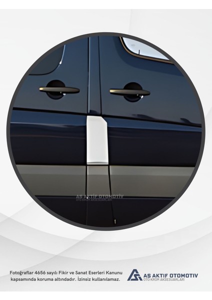 Mercedes Sprinter Van Depo Kapağı 2006 ve Üzeri Krom Paslanmaz Çelik modelleri