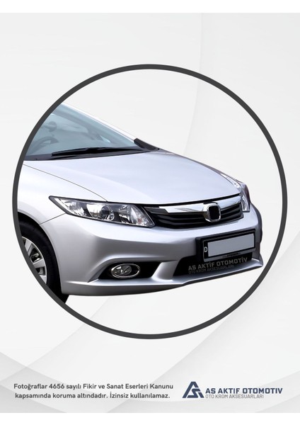Honda Civic Sd Kapı Eşiği 4 Parça 2012-2016 Krom Paslanmaz Çelik modelleri