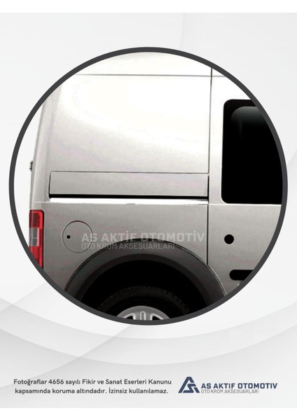 Ford Connect Panel Van/lav Sürgü Çıtası - Alt Kısım 2 Parça 2002-2014 Krom Paslanmaz Çelik modelleri