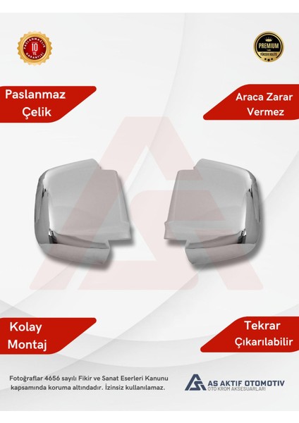 Hyundai Starex Van Ayna Kapağı 2 Parça 1997-2007 Abs Krom fiyatları