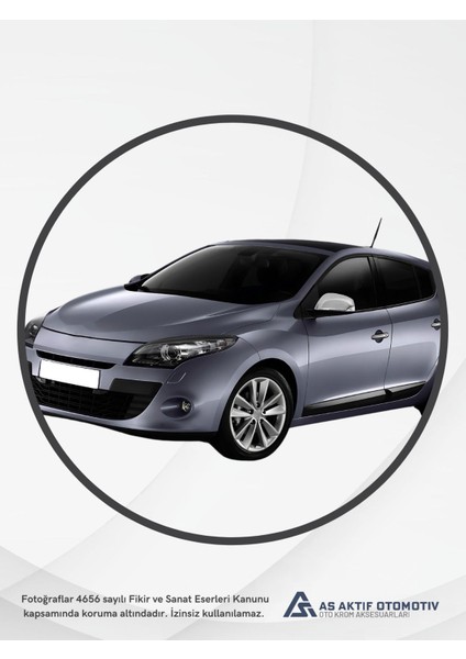 Renault Megane 3 Hb 5d/sw Kapı Eşiği 4 Parça 2010-2016 Krom Paslanmaz Çelik modelleri