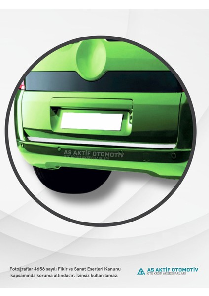 Fiat Fiorino Mini Van/mpv Bagaj Alt Çıtası 2007 ve Üzeri Krom Paslanmaz Çelik modelleri