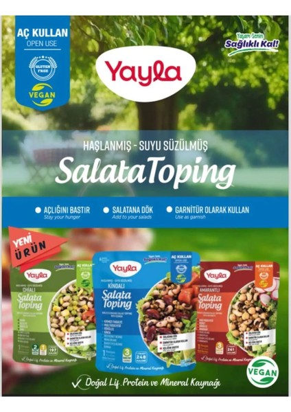 Haşlanmış Suyu Süzülmüş Chialı Salata Toping 150 gr