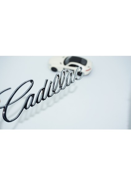 Cadillac Krom Metal Bagaj 3m 3D Logo Amblem