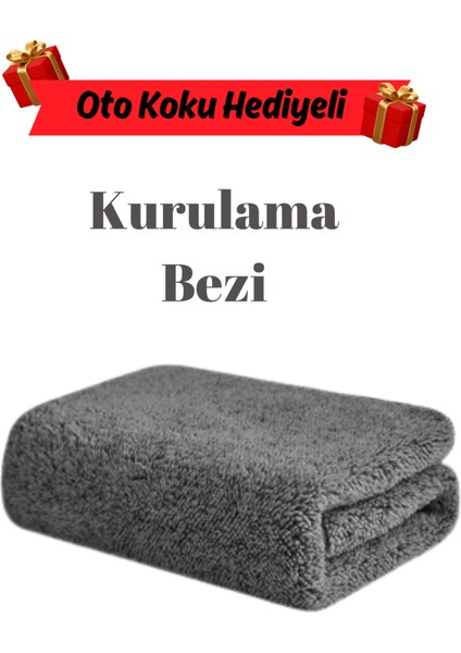 Mikrofiber Oto Yıkama Kurulama Bezi 40X40 cm Yüksek Emiş ve Su Tutma