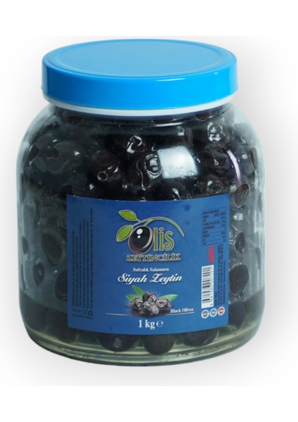 Siyah Zeytin Süzme Ağırlık 1 kg