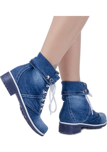 Kadın Kot Bot Rahat Bol Kalıp Terletmeyen Mevsim Botu 5031 Jeanolog fırsatları