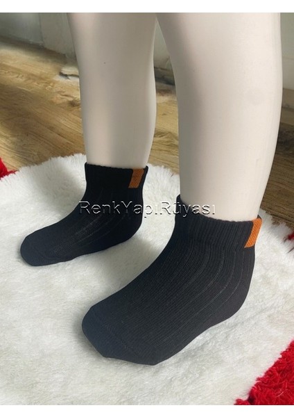 4 Çift Çocuk Çorabı Pamuklu Çocuk Çorabı Erkek Çocuk Çorabı Koton Çocuk Corabı 078