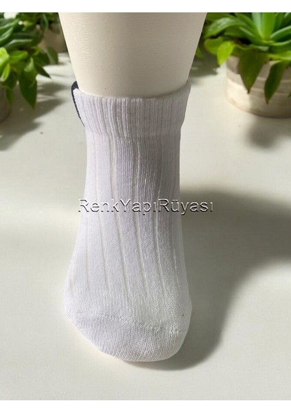 4 Çift Çocuk Çorabı Pamuklu Çocuk Çorabı Erkek Çocuk Çorabı Koton Çocuk Corabı 078