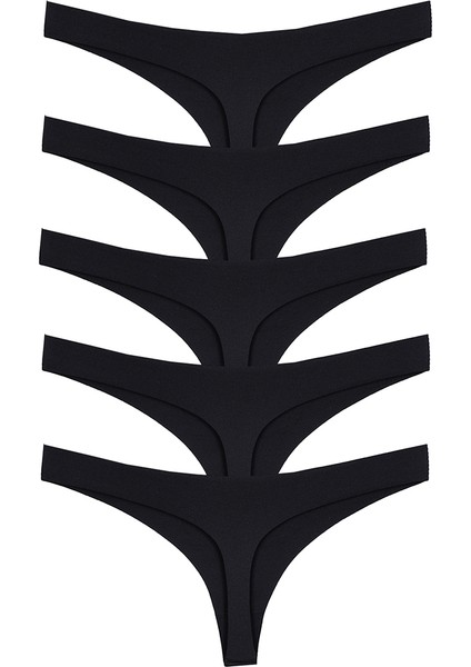 Lazer Tanga Siyah 5'li Paket