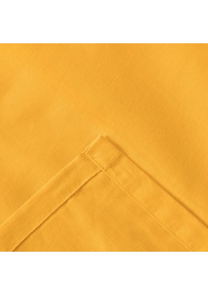 Soft Çift Kişilik Düz Kenar Çarşaf - Hardal - 240x260 cm modelleri
