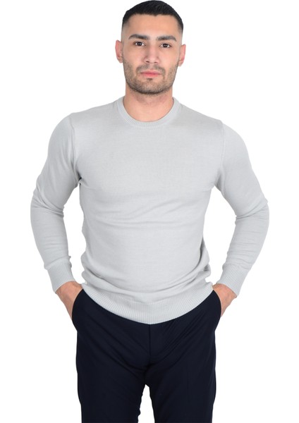 Cengiz Inler Sıfır Yaka Düz Slim Erkek Triko modelleri