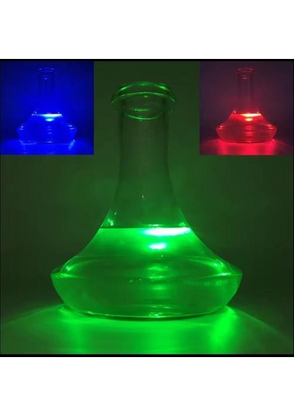 Sualtı Kumandalı - Pilli Rgb Nargile LED Işığı Su Geçirmez 4led+1kumanda