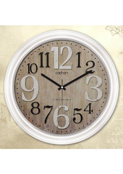 Modern camlı dekoratif saat, duvara asılır, şık tasarım, klasik stil, plastik materyal fiyatları