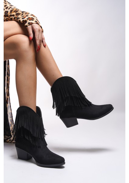 Wrioviah Kadın Püsküllü Western Bot 0012710 fiyatları