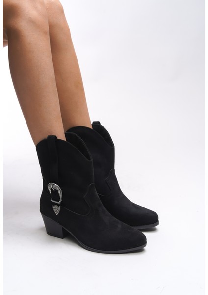 Deirotia Kadın Tokalı Western Bot 0012711