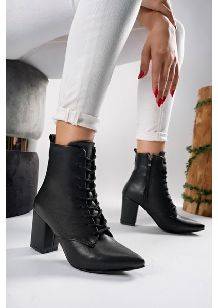 Lilethnora Kadın Topuklu Bot 0012333