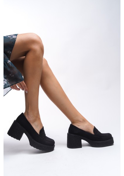 Quphrele Kadın Topuklu Loafer 00121520 indirimleri