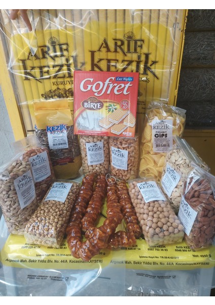 Lüks Karışık Kuruyemiş 2950 gr 12'li Aile Paketi fiyatları