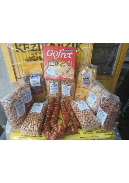 Lüks Karışık Kuruyemiş 2950 gr 12'li Aile Paketi fırsatları