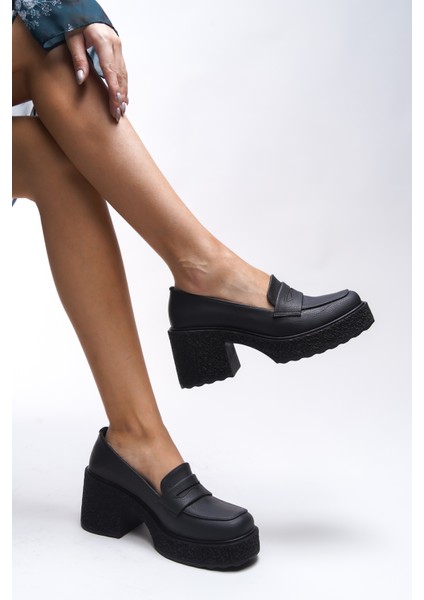 Quphrele Kadın Topuklu Loafer 00121520 modelleri