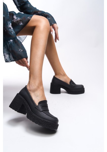 Quphrele Kadın Topuklu Loafer 00121520 fırsatları