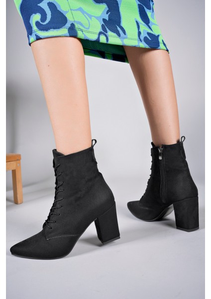 Lilethnora Kadın Vegan Deri Topuklu Bot Şık Tasarım 0012333 Rahat Yürüyüş İçin fiyatları