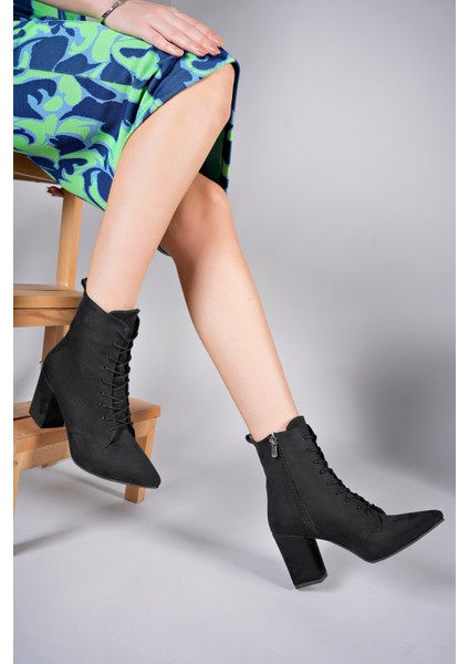 Lilethnora Kadın Vegan Deri Topuklu Bot Şık Tasarım 0012333 Rahat Yürüyüş İçin modelleri