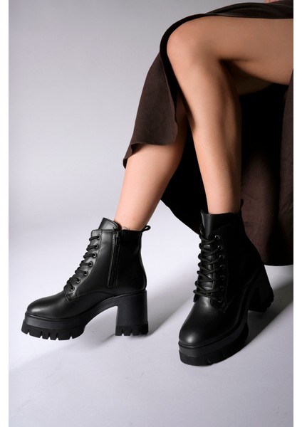 Nvanor Kadın Topuklu Bot 0012504