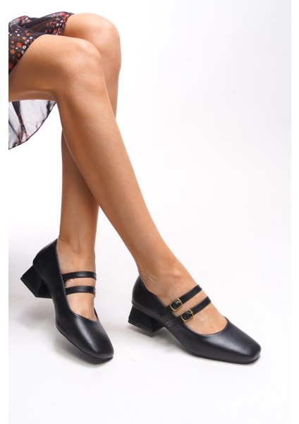 Iarwarin Kadın Kısa Topuklu Ayakkabı 00125197