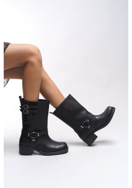 Galmicca Kadın Toka Detaylı Kısa Çizme 00123022