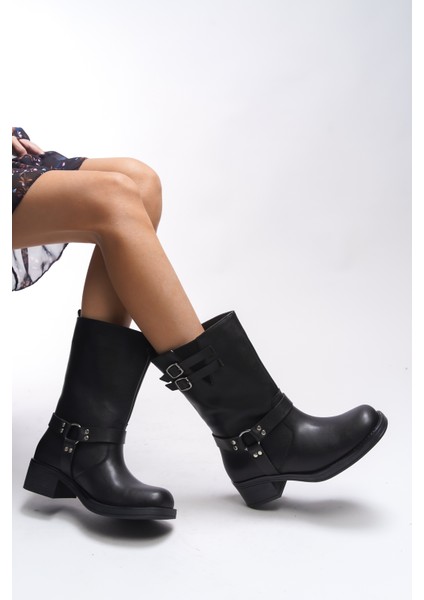 Galmicca Kadın Toka Detaylı Kısa Çizme 00123022 fiyatları