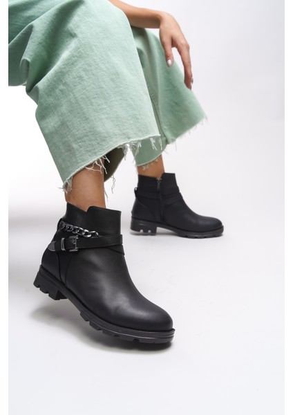 Relrunia Kadın Zincir ve Toka Detaylı Bot modelleri