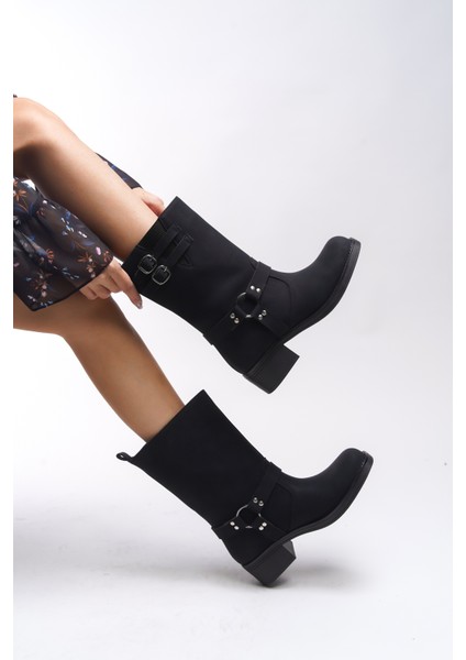 Galmicca Kadın Toka Detaylı Kısa Çizme 00123022 fiyatları