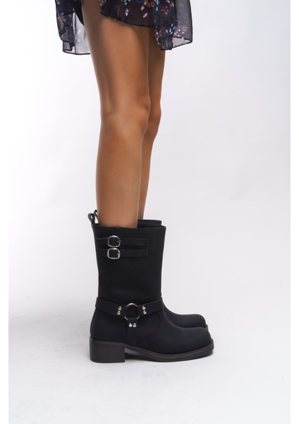 Galmicca Kadın Toka Detaylı Kısa Çizme 00123022 modelleri