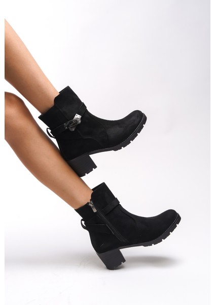 Iverolia Kilit Detaylı Topuklu Bot 0012790 fırsatları