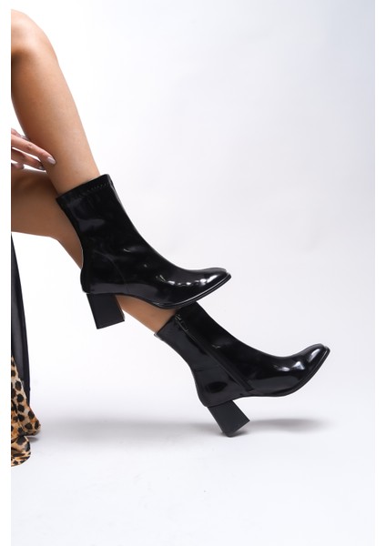 Laezaen Kadın Topuklu Streç Bot modelleri