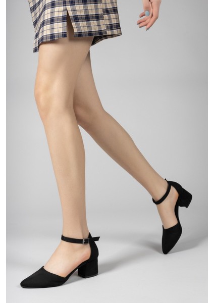 Kadın Stiletto Ayakkabı Orta Topuklu
