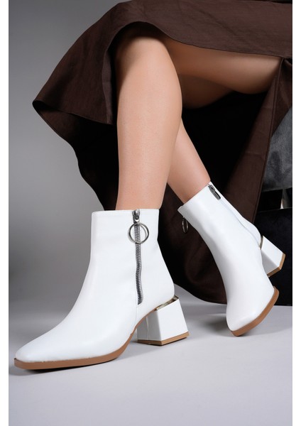 Ellanqua Kadın Fermuarlı Bot 0012629 fırsatları