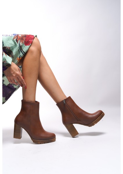 Greslyrra Kadın Yüksek Topuklu Bot 0012515 fırsatları